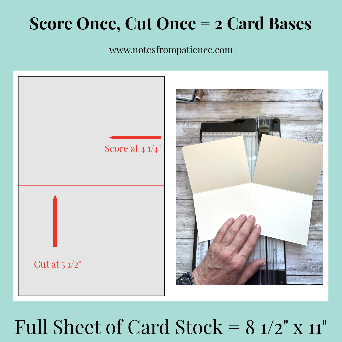 Learn How to Cut Card Stock