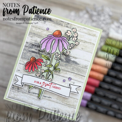 Stampin’ Up! Mixed Florals Friend Card