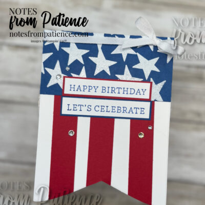Stampin’ Up! Birthday to America Card