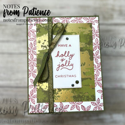Stampin’ Up! Jolly Holly Meets Season of Elegance