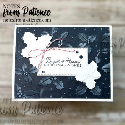 Stampin’ Up! Secret Sea Jolly Holly