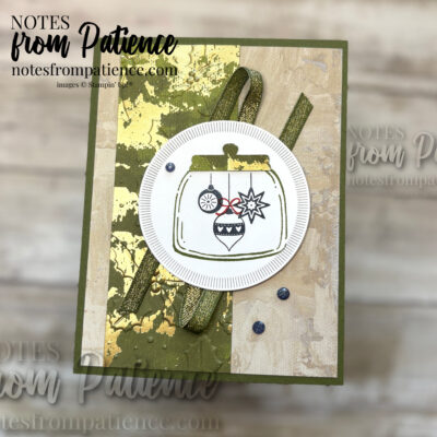 Stampin’ Up! Jar of Joy Christmas Baubles