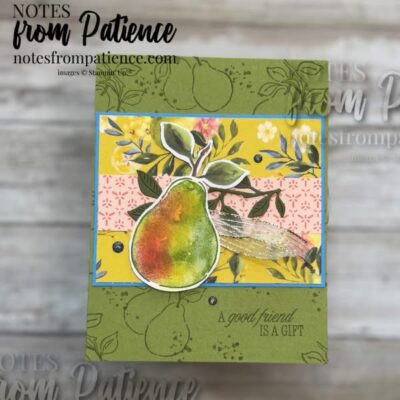 Stampin’ Up! Painterly Pears Suite
