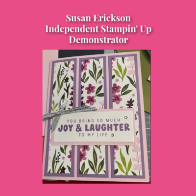 Stampin’ Up! Pattern of Friendship Stamper of the Month