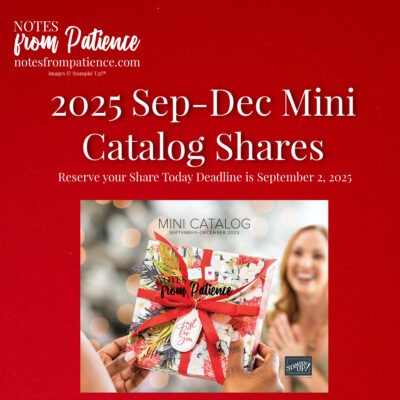 2025 Sep-Dec Mini Catalog AND OnLine Exclusive Product Shares