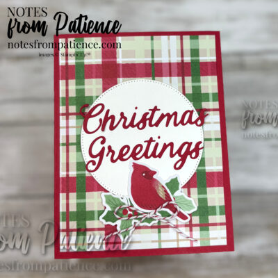 Stampin’ Up! Words for the Season with Video Tutorial