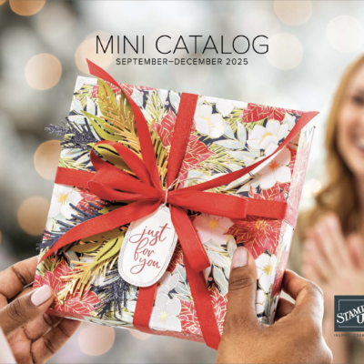 Stampin’ Up! Sep-Dec Mini Catalog!