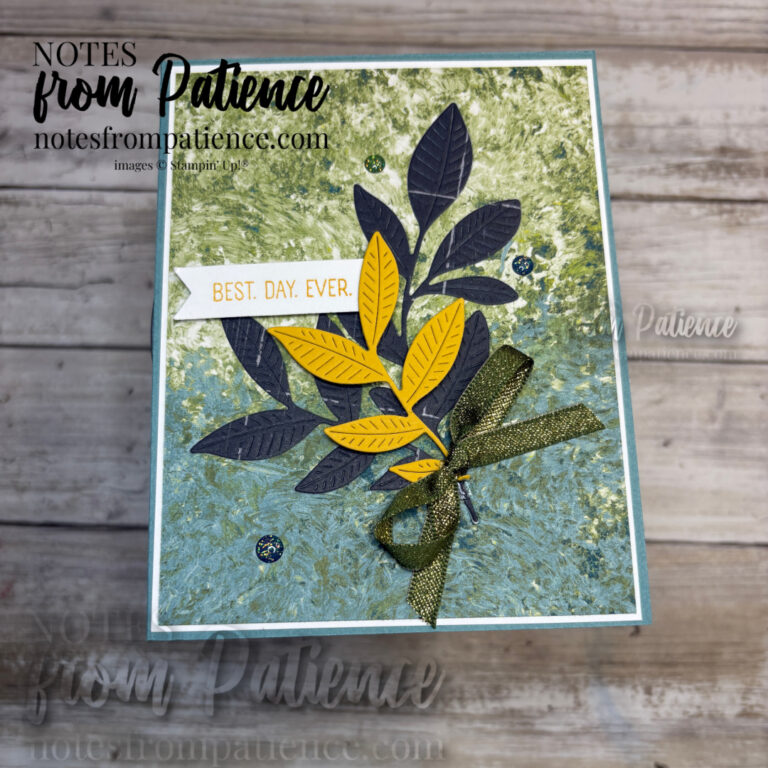 Nature’s Symphony with Exploring Nature Stampin’ Up!